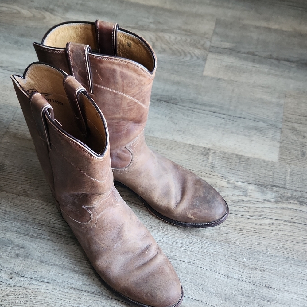 Classic Brown Cowboy Boots